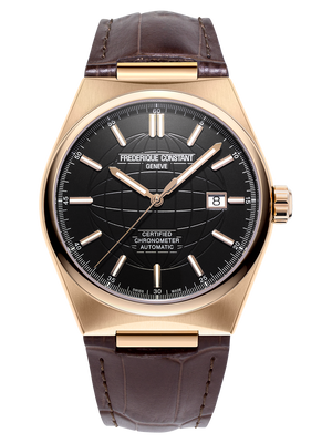 Frederique Constant Highlife Automatic COSC (Black Dial / 41mm / Rose Gold Plated)