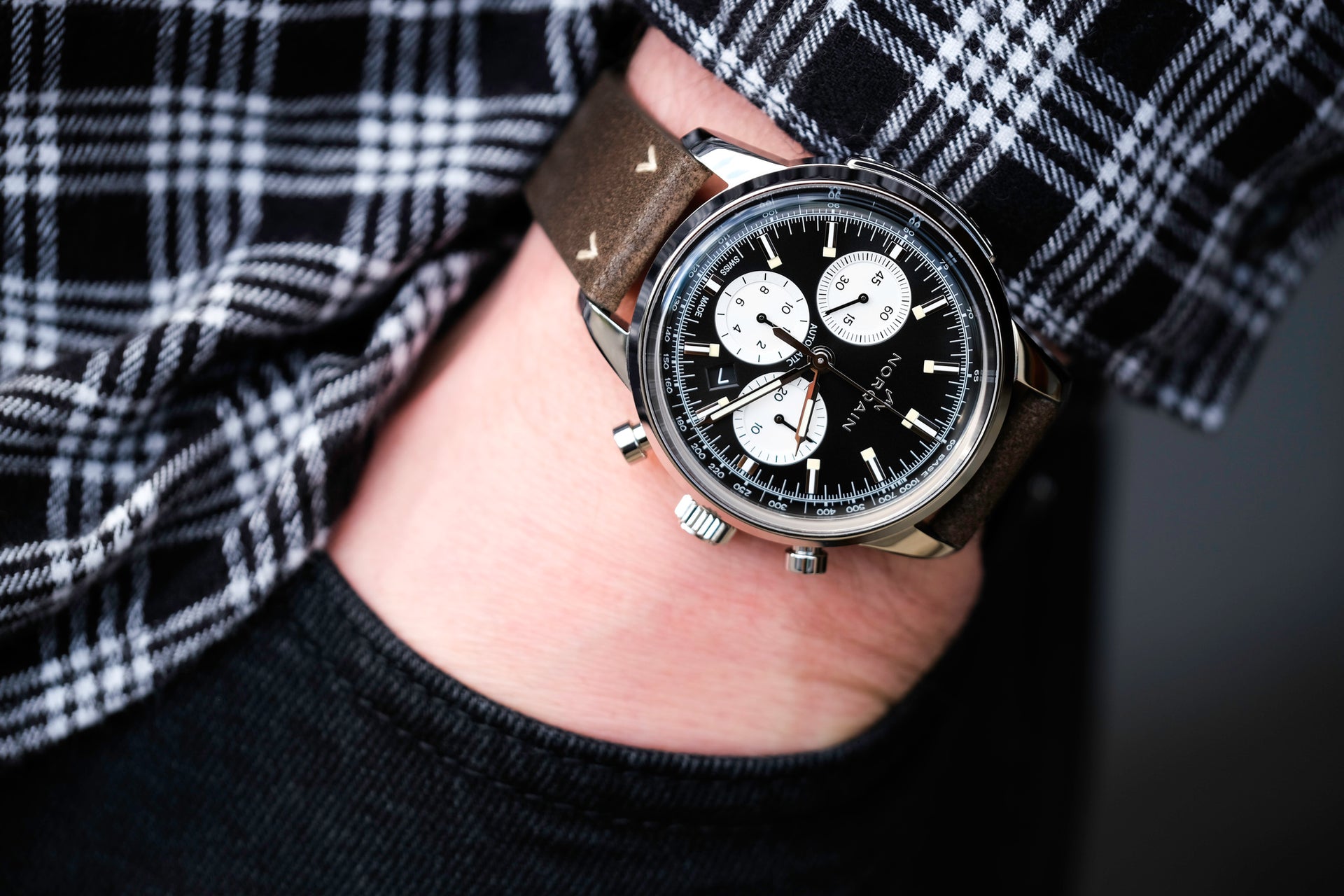 Norqain Freedom 60 Auto Chrono (cadran noir / 43mm)