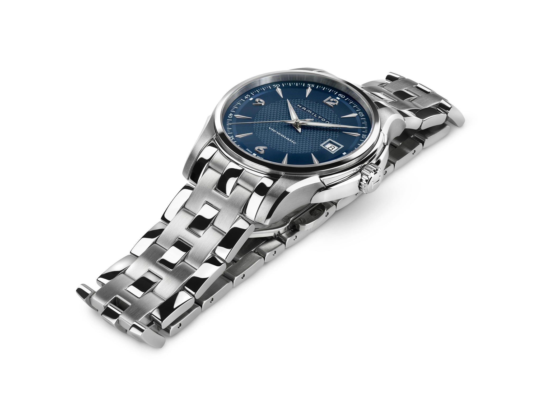 Hamilton Jazzmaster Viewmatic Automatic (Blue Dial / 40mm / Steel)