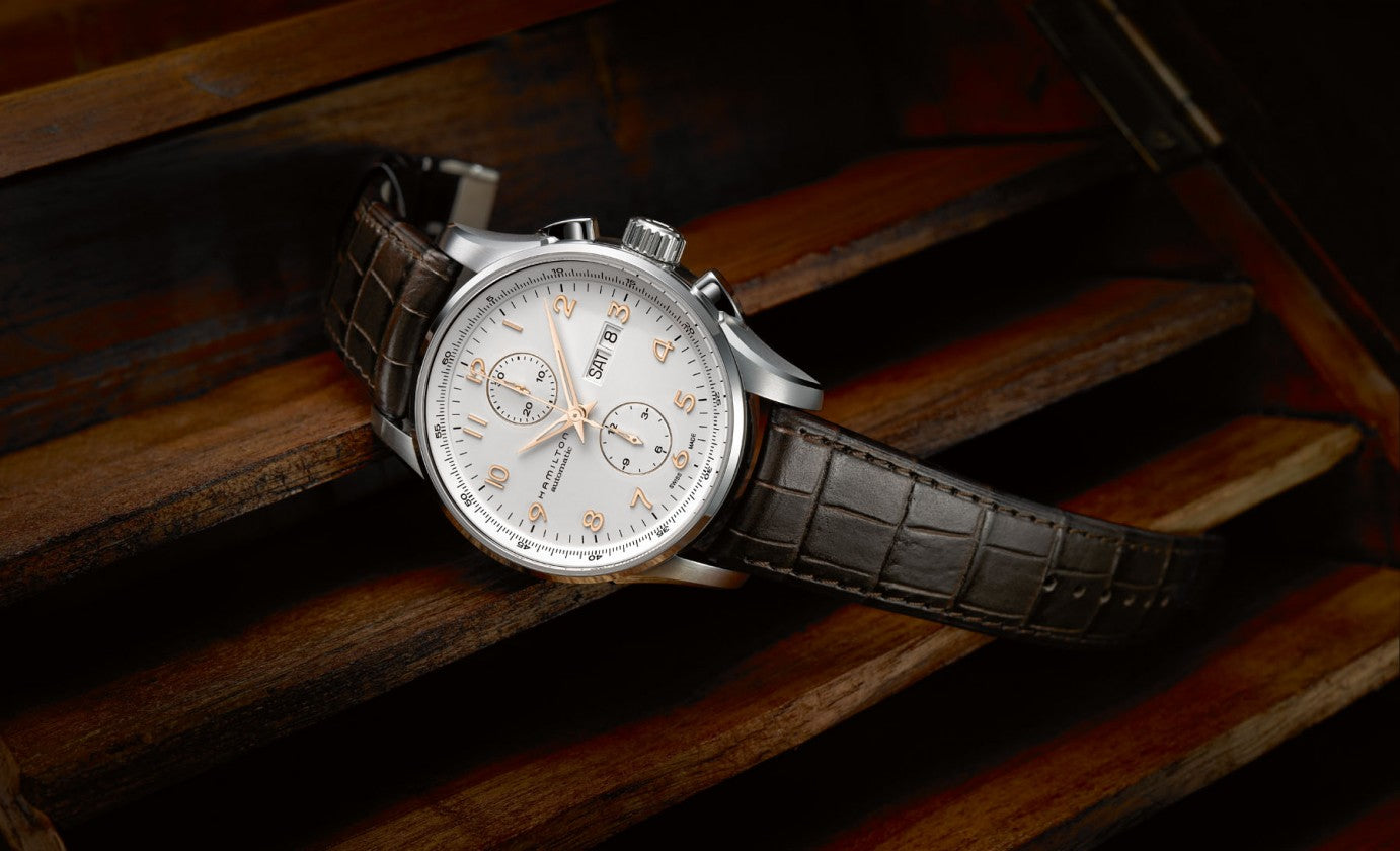 Hamilton Jazzmaster Maestro Auto Chrono (White Dial / 45mm)