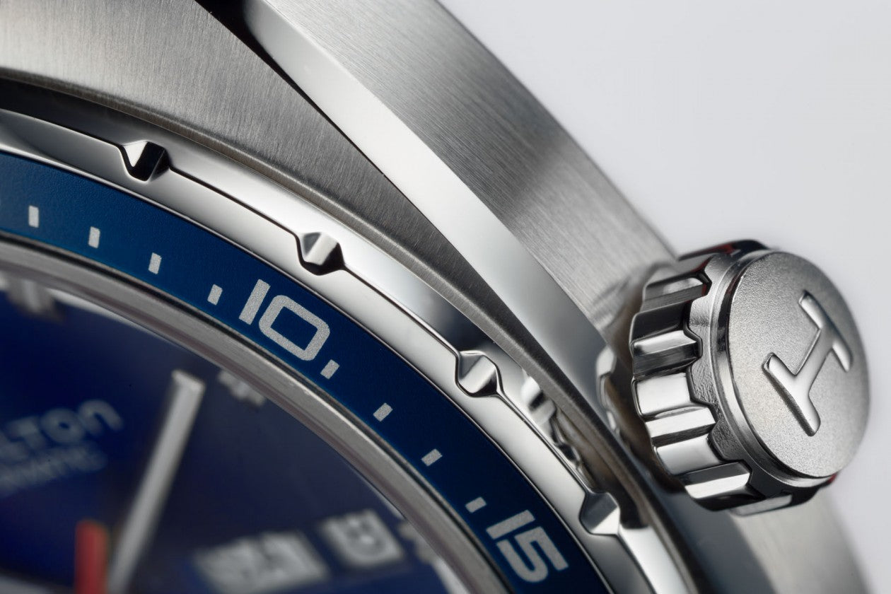 Hamilton American Classic Pan Europ Day Date Auto (Blue Dial / 42mm)