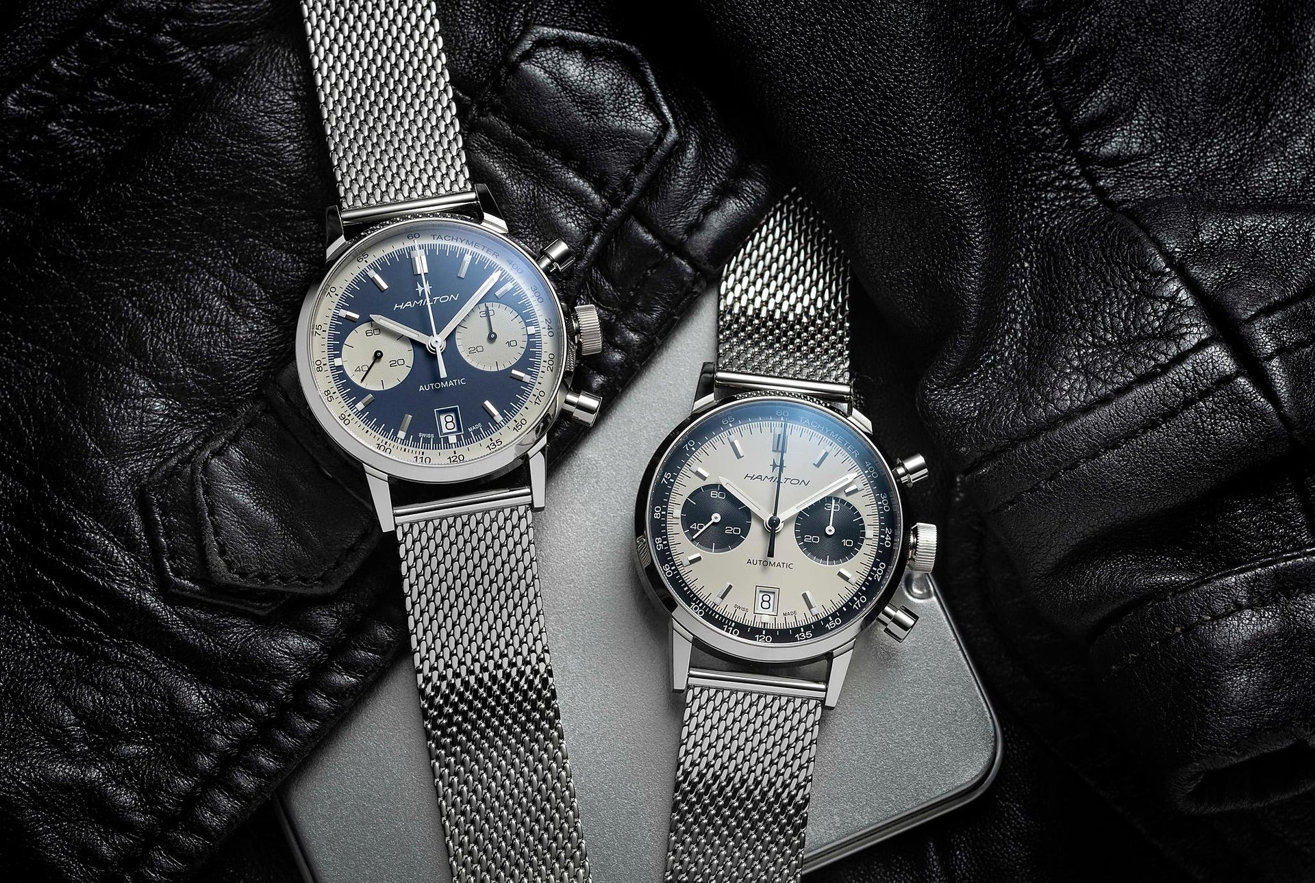 Hamilton American Classic Intra-Matic Auto Chrono (White Dial / 40mm)