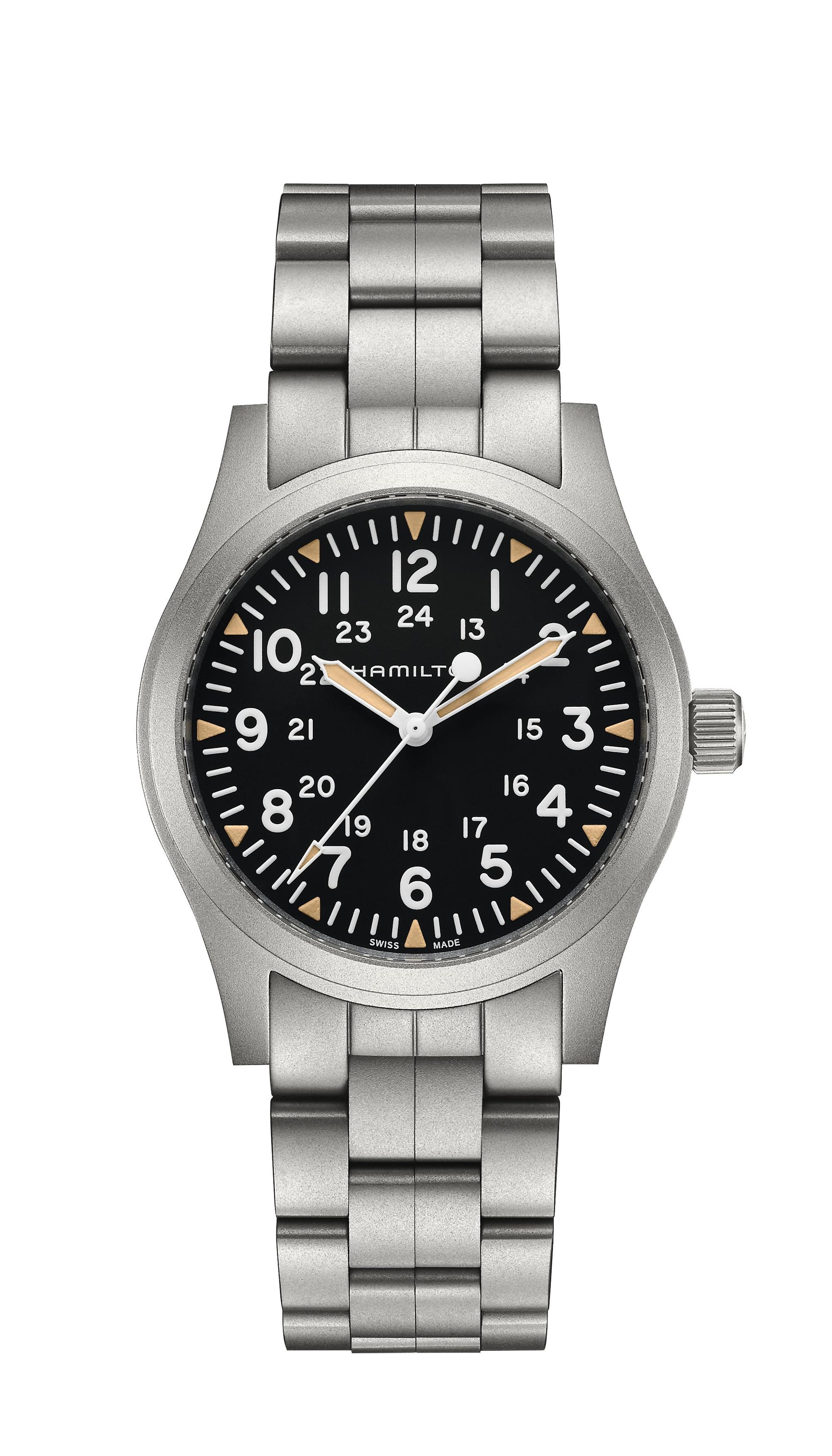 Hamilton Khaki Field Mechanical (cadran noir / 42mm)