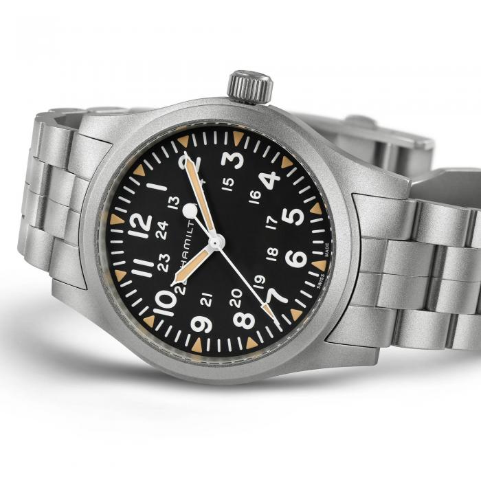 Hamilton Khaki Field Mechanical (cadran noir / 42mm)