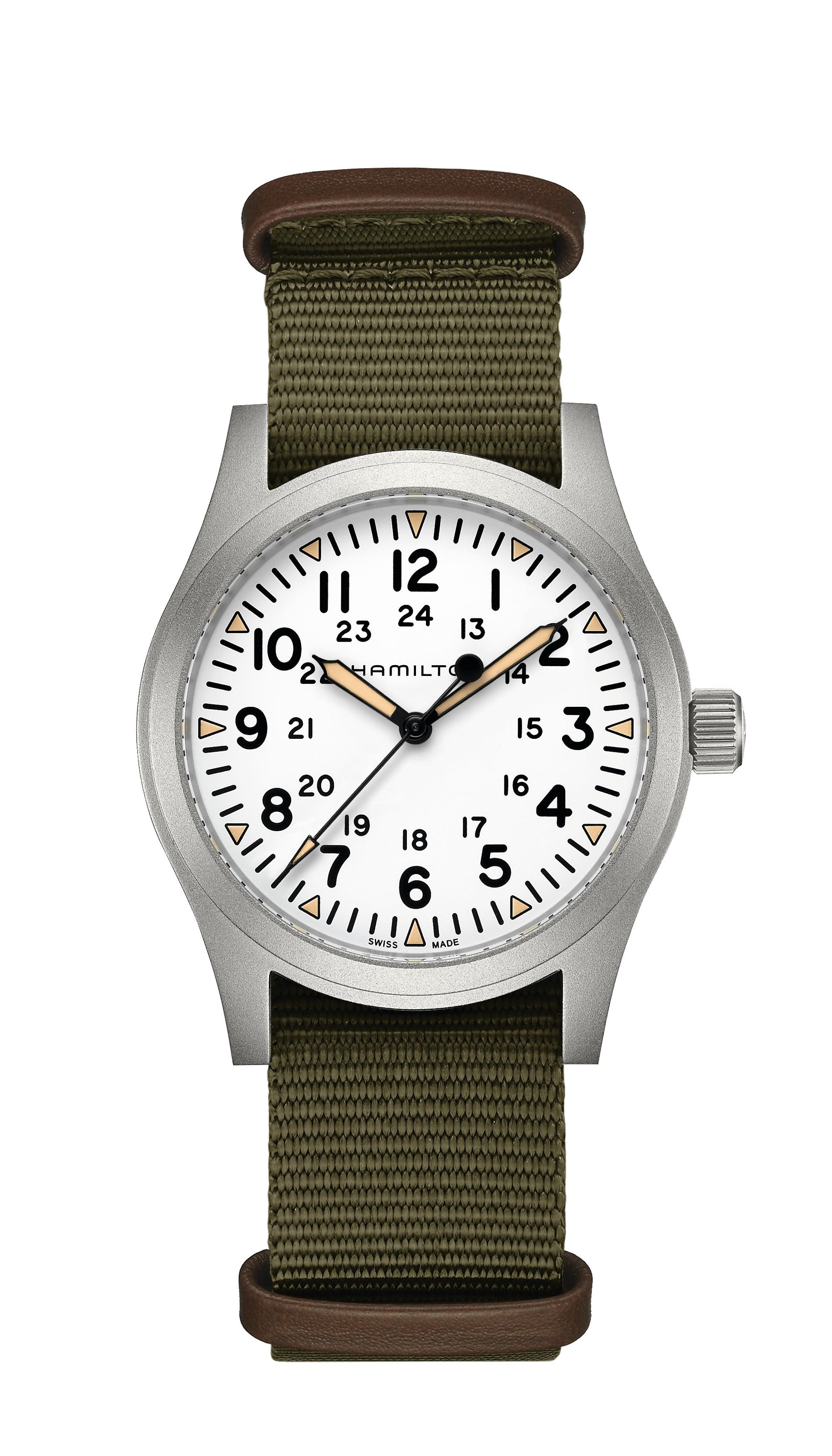 Hamilton Khaki Field Mechanical (White Dial / 42mm)