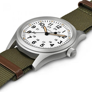 Hamilton Khaki Field Mechanical (White Dial 42mm) – Hemsleys