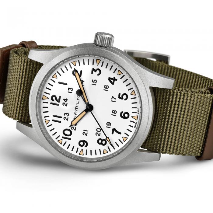 Hamilton Khaki Field Mechanical (White Dial / 42mm)