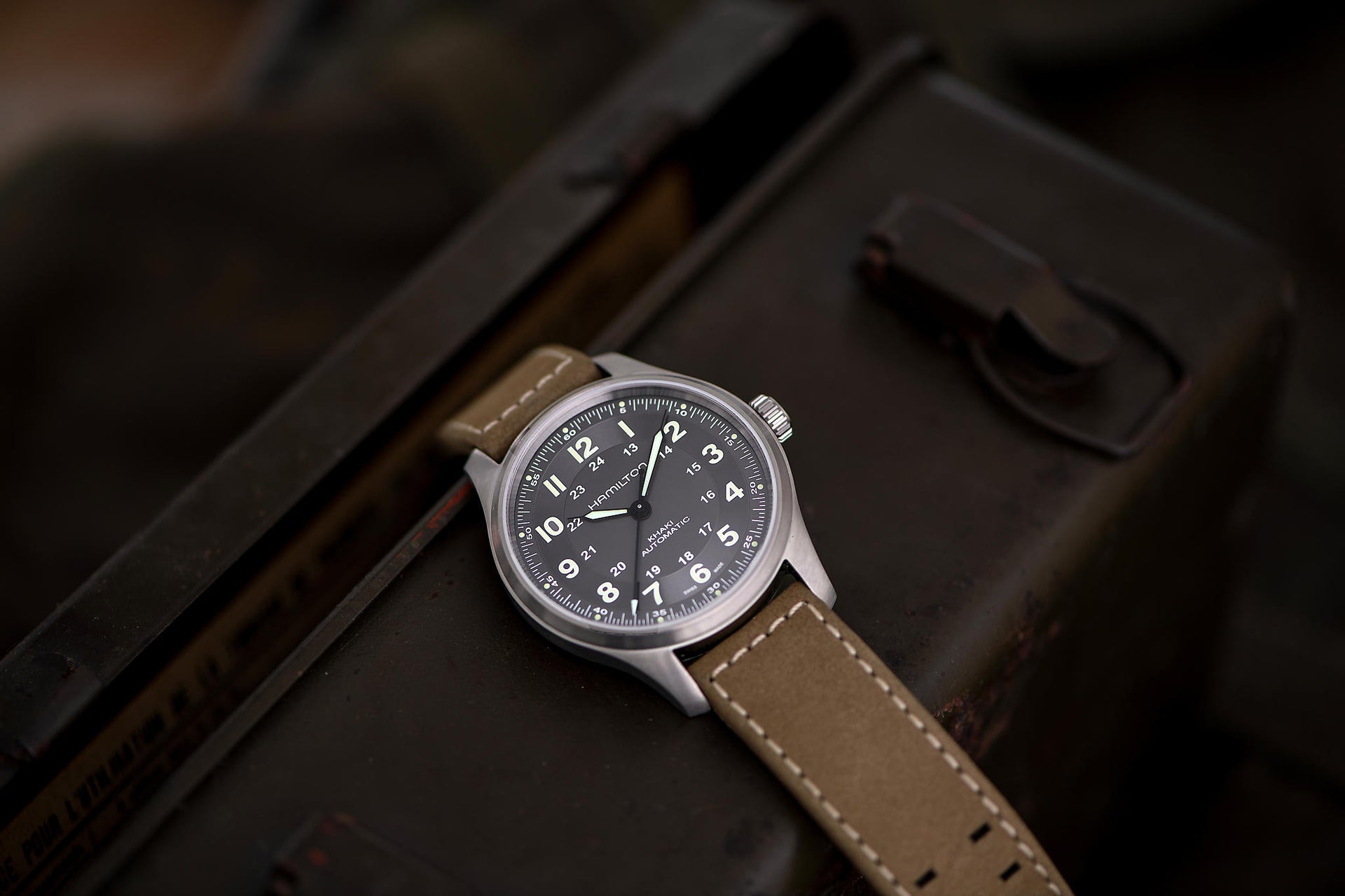 Hamilton Khaki Field Titanium Auto (cadran noir / 42mm)