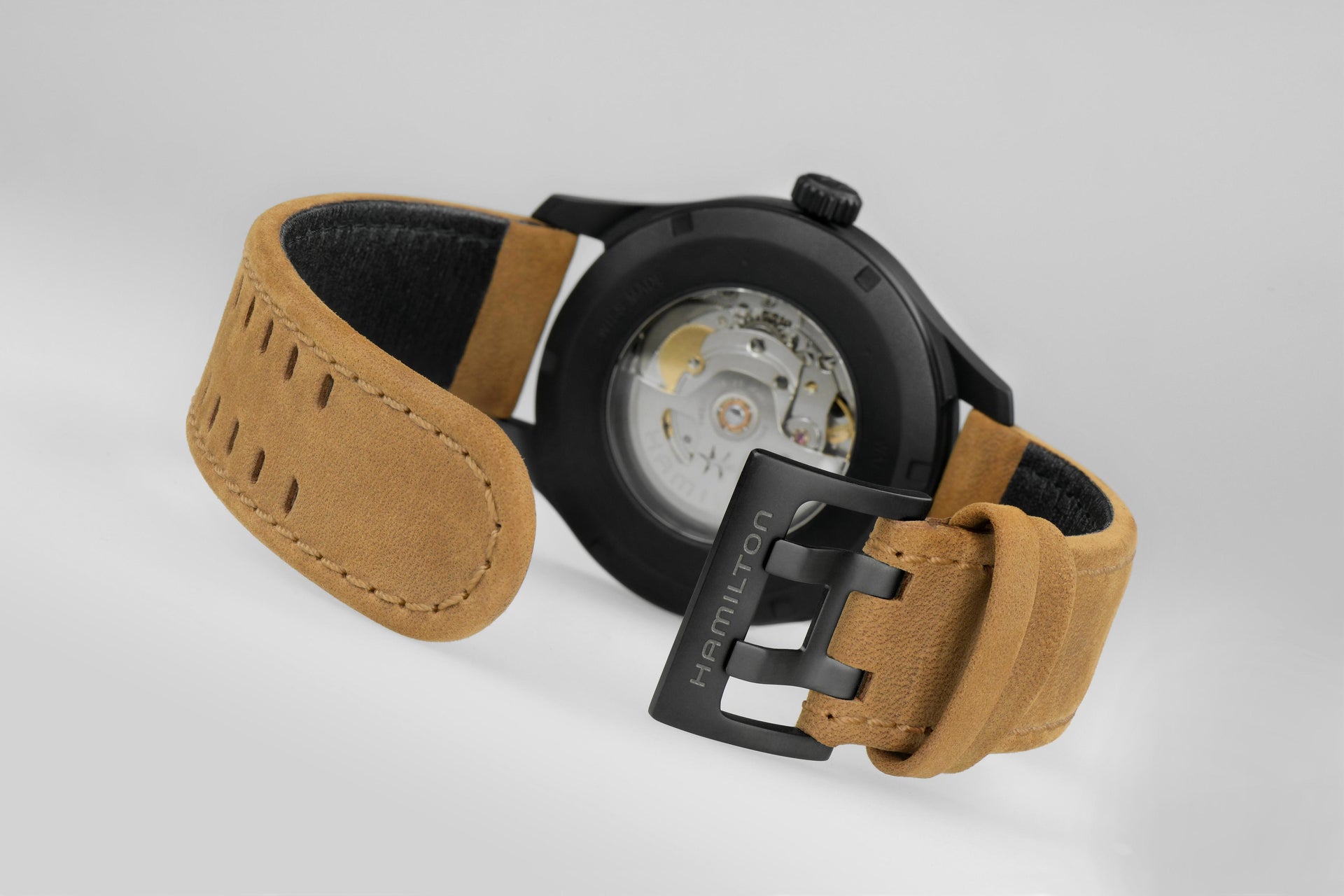 Hamilton Khaki Field Titanium Auto (Black Dial / 42mm / PVD Case)