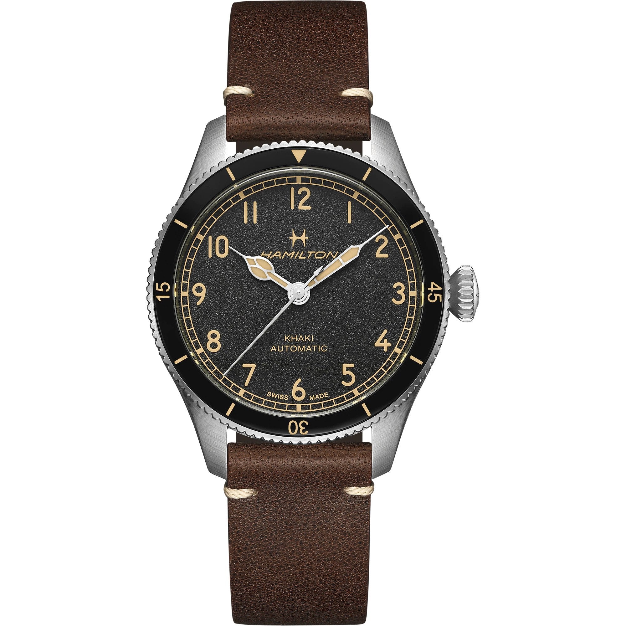 Hamilton Khaki Aviation Pioneer Auto (Black Dial / 38mm