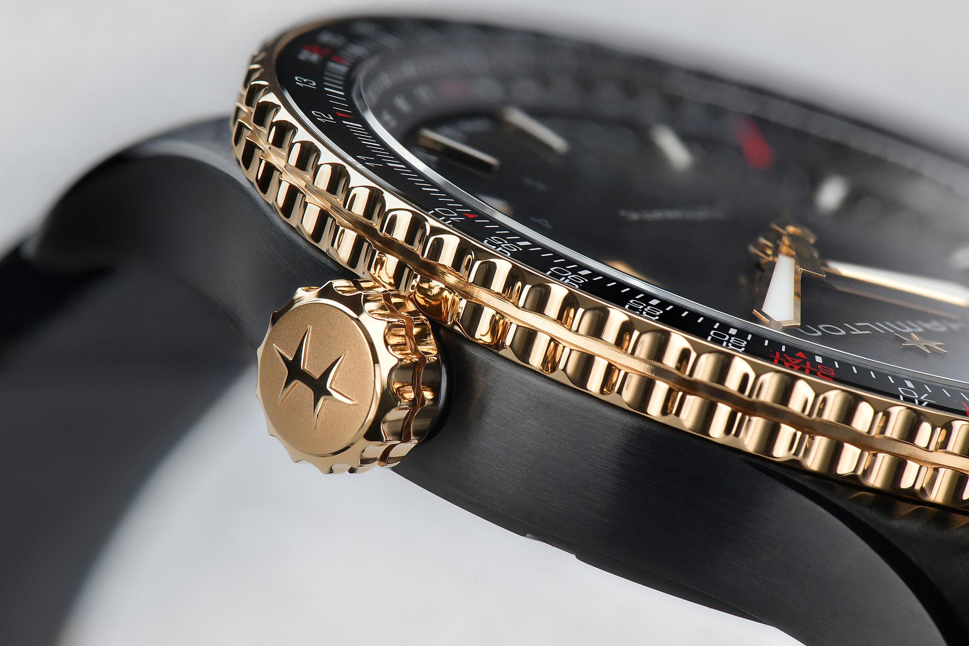 Hamilton Khaki Aviation Converter Auto (Black Dial / 42mm / Rose Accents)