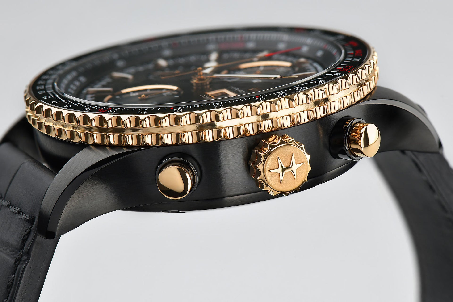 Hamilton Khaki Aviation Converter Auto Chrono (Black Dial / 44mm / Black Case)