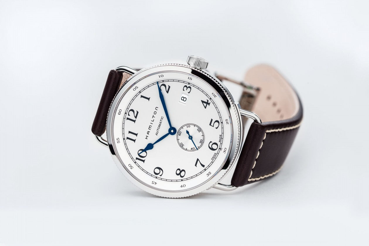 Hamilton Khaki Navy Pioneer Small Second Auto (White Dial / 40mm)