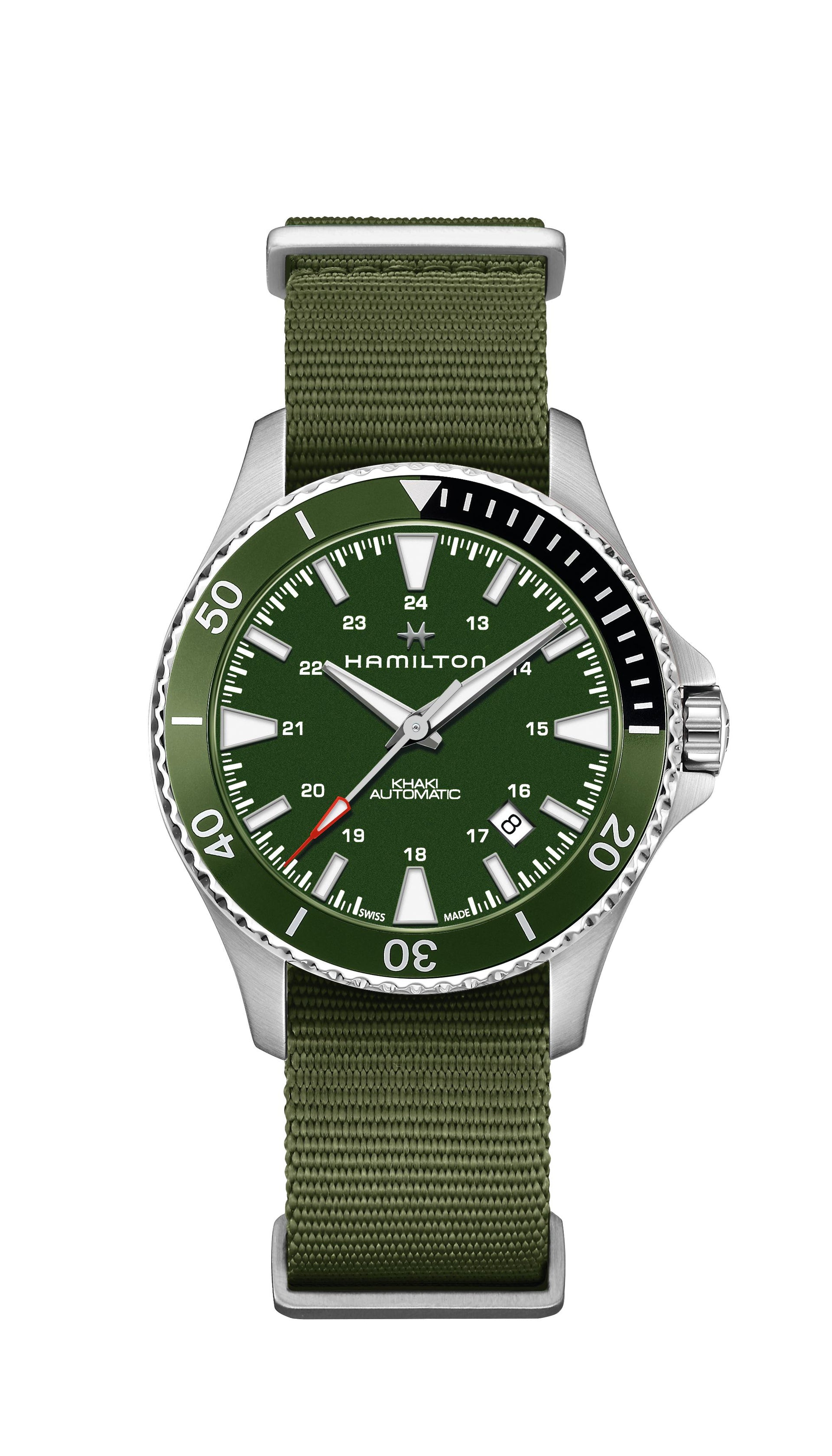 Hamilton Khaki Navy Scuba Auto (cadran vert / 40mm)