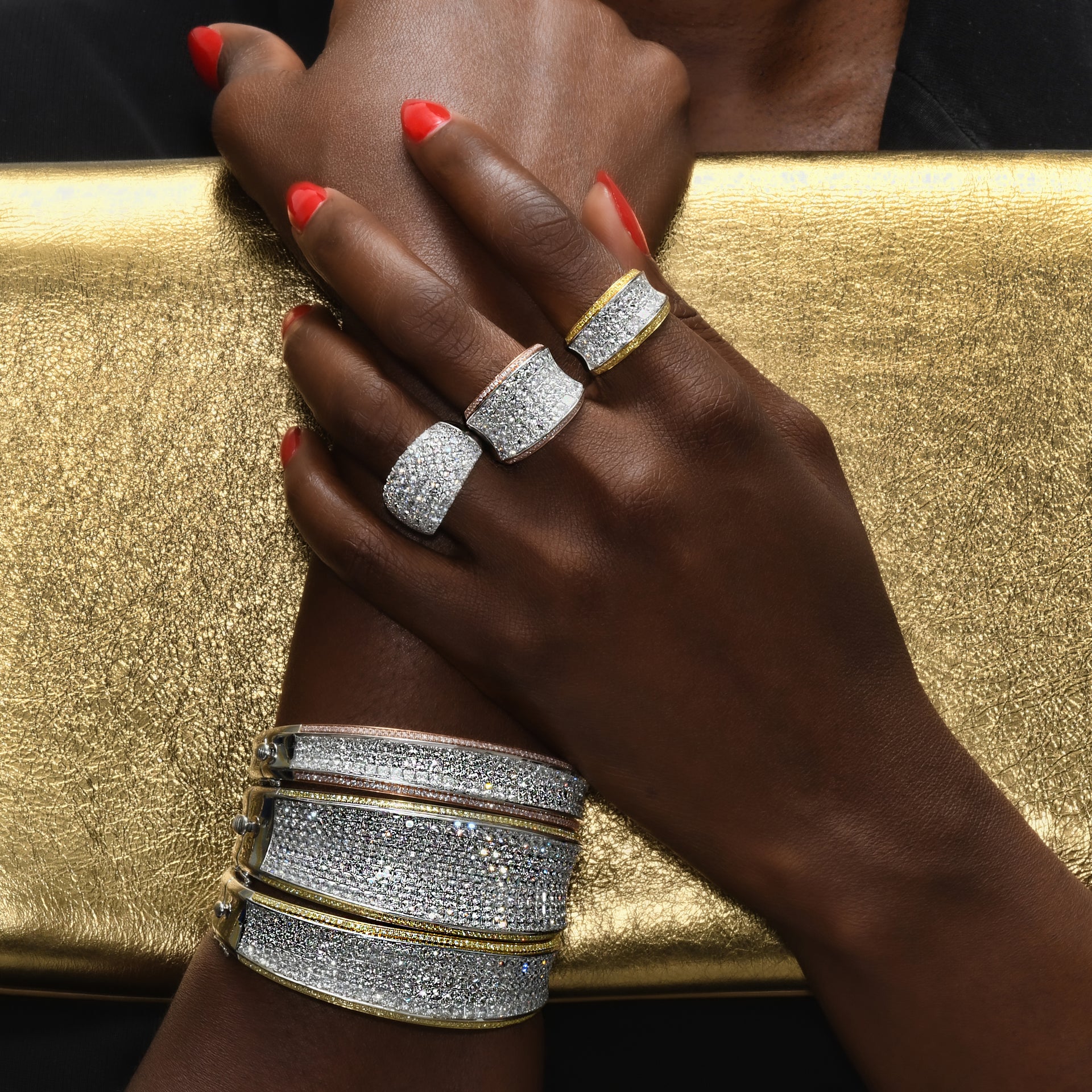 Bague en diamant Simon G 18K