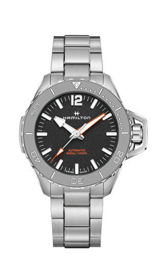 Hamilton Khaki Navy Frogman Auto (Black Dial / 46mm / Steel Bezel)