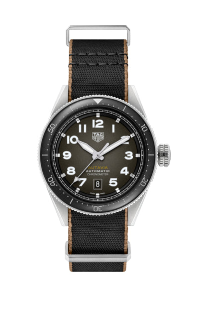 TAG Heuer Autavia Automatic (Black Dial / 42mm / Steel)