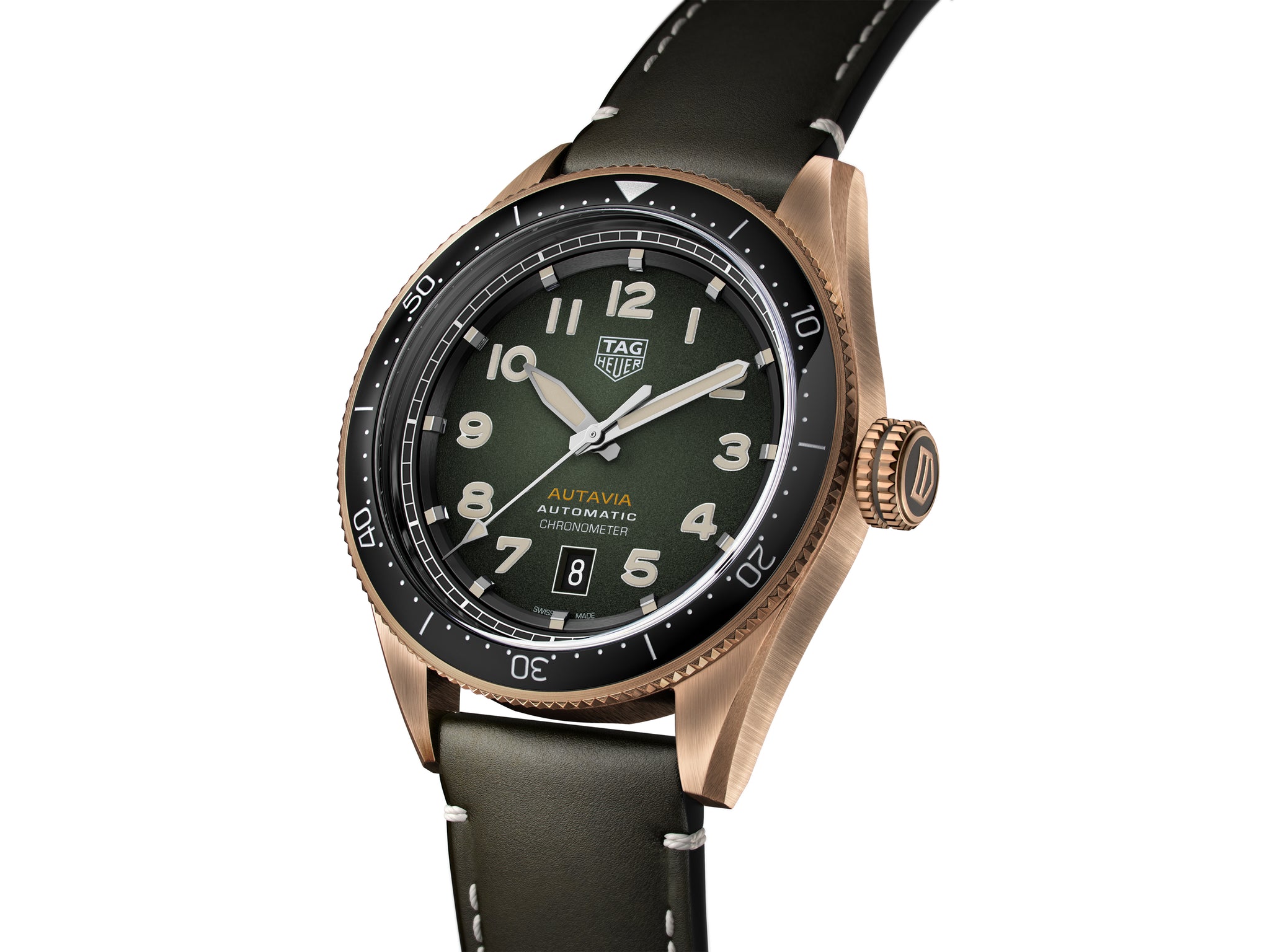 TAG Heuer Autavia Automatic (Green Dial / 42mm)