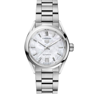 TAG Heuer Carrera Ladies Automatic (White MOP Dial / 29mm)