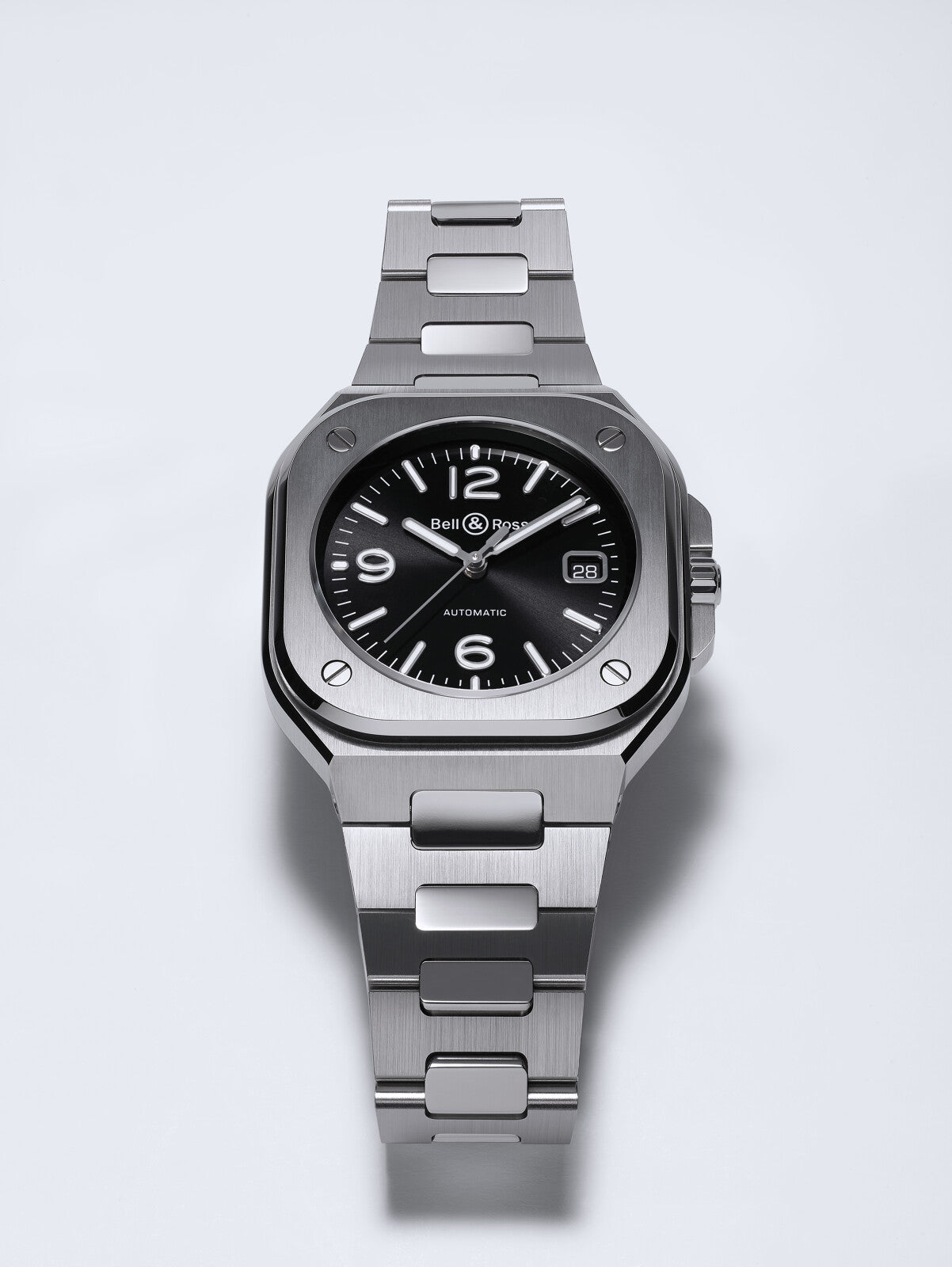 Bell & Ross BR 05 Black Steel Automatic BR05A-BL-ST (Black Dial / 40mm)