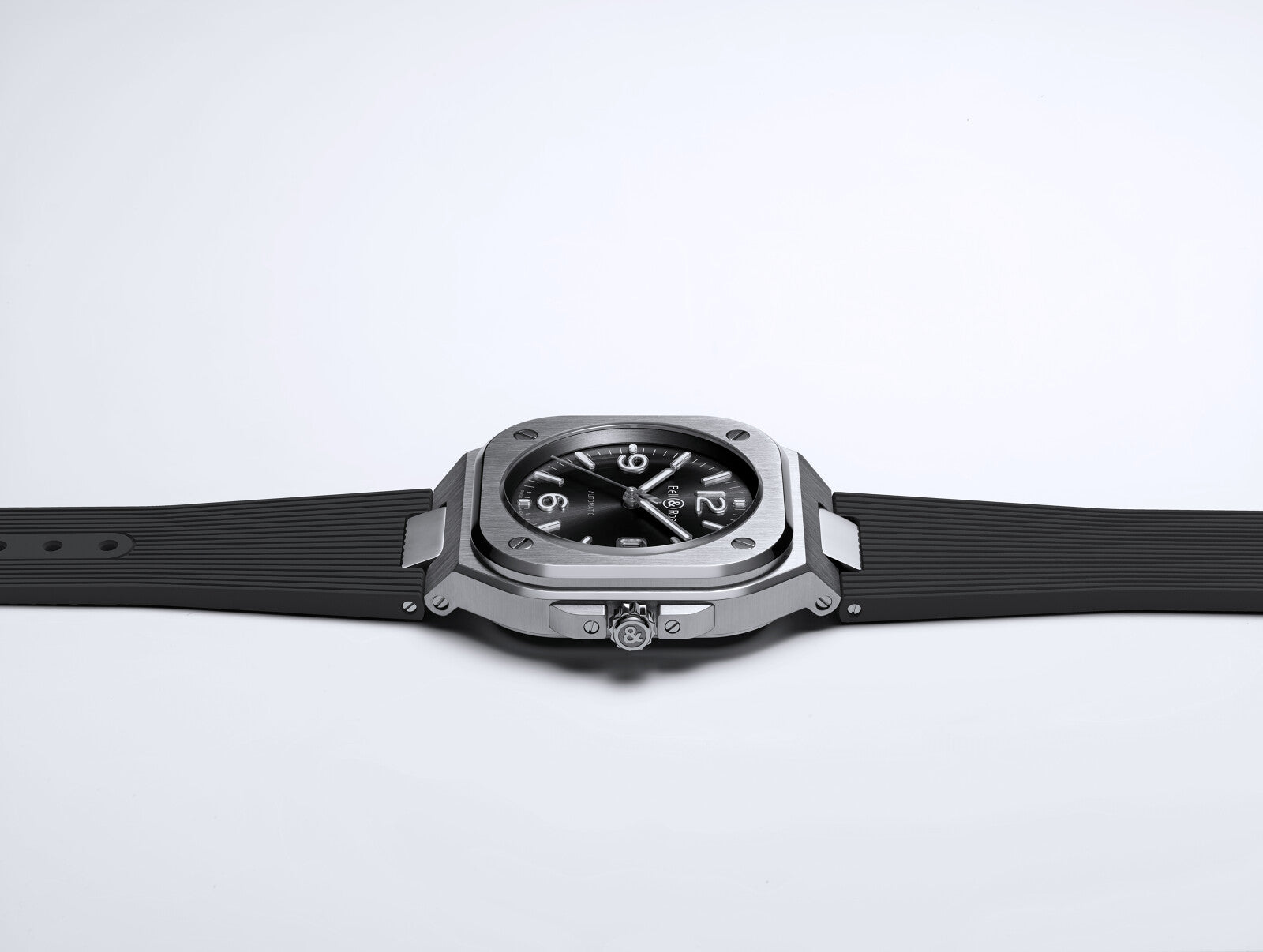 Bell & Ross BR 05 Black Steel Automatic BR05A-BL-ST (Black Dial / 40mm)