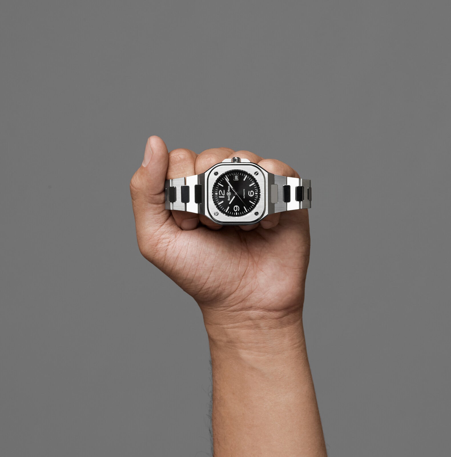 Bell & Ross BR 05 Black Steel Automatic BR05A-BL-ST (Black Dial / 40mm)