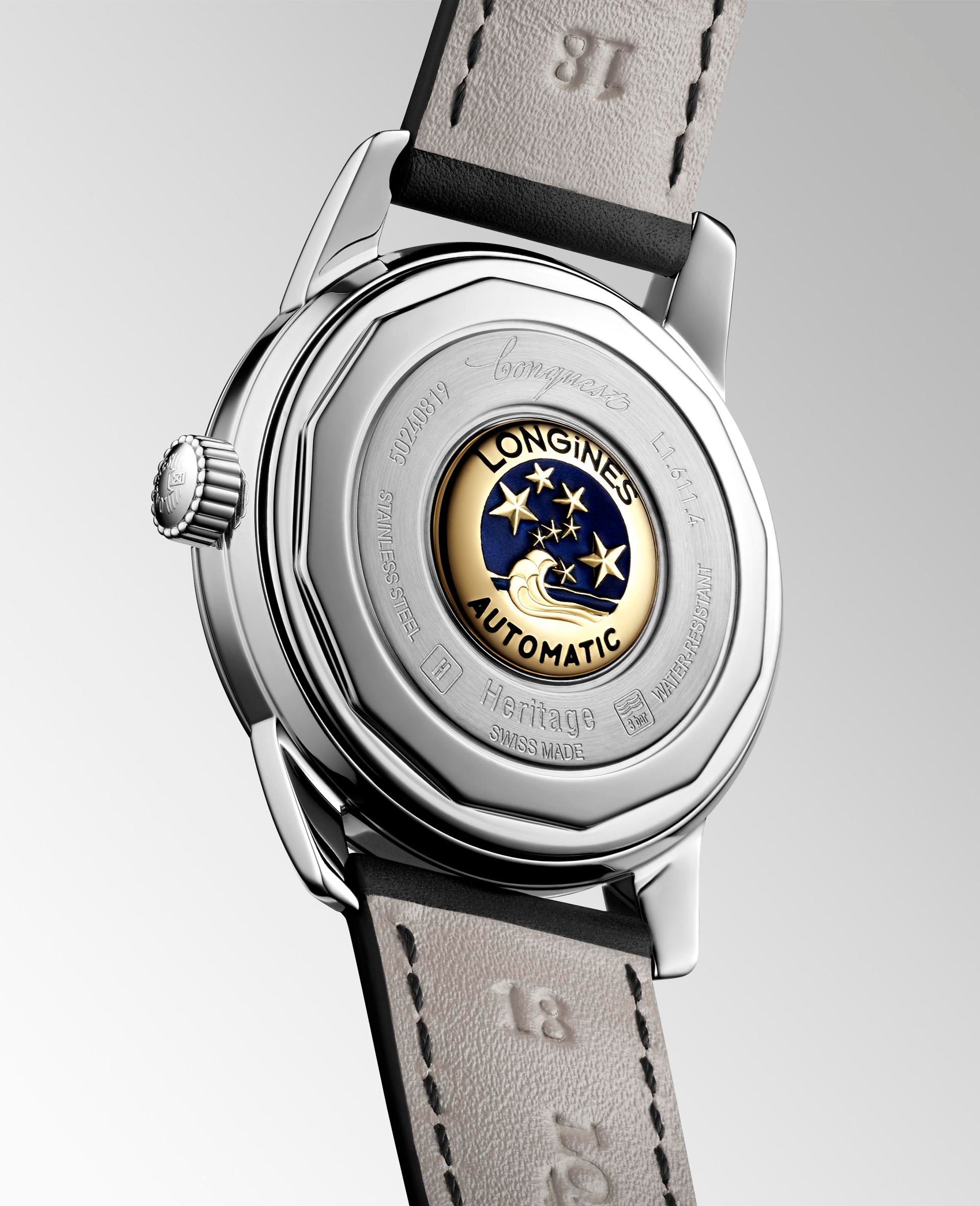 Longines Conquest Heritage Automatic (Cadran argenté / 35 mm)