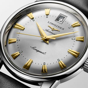 Longines Conquest Heritage Automatic (Silver Dial / 35mm)