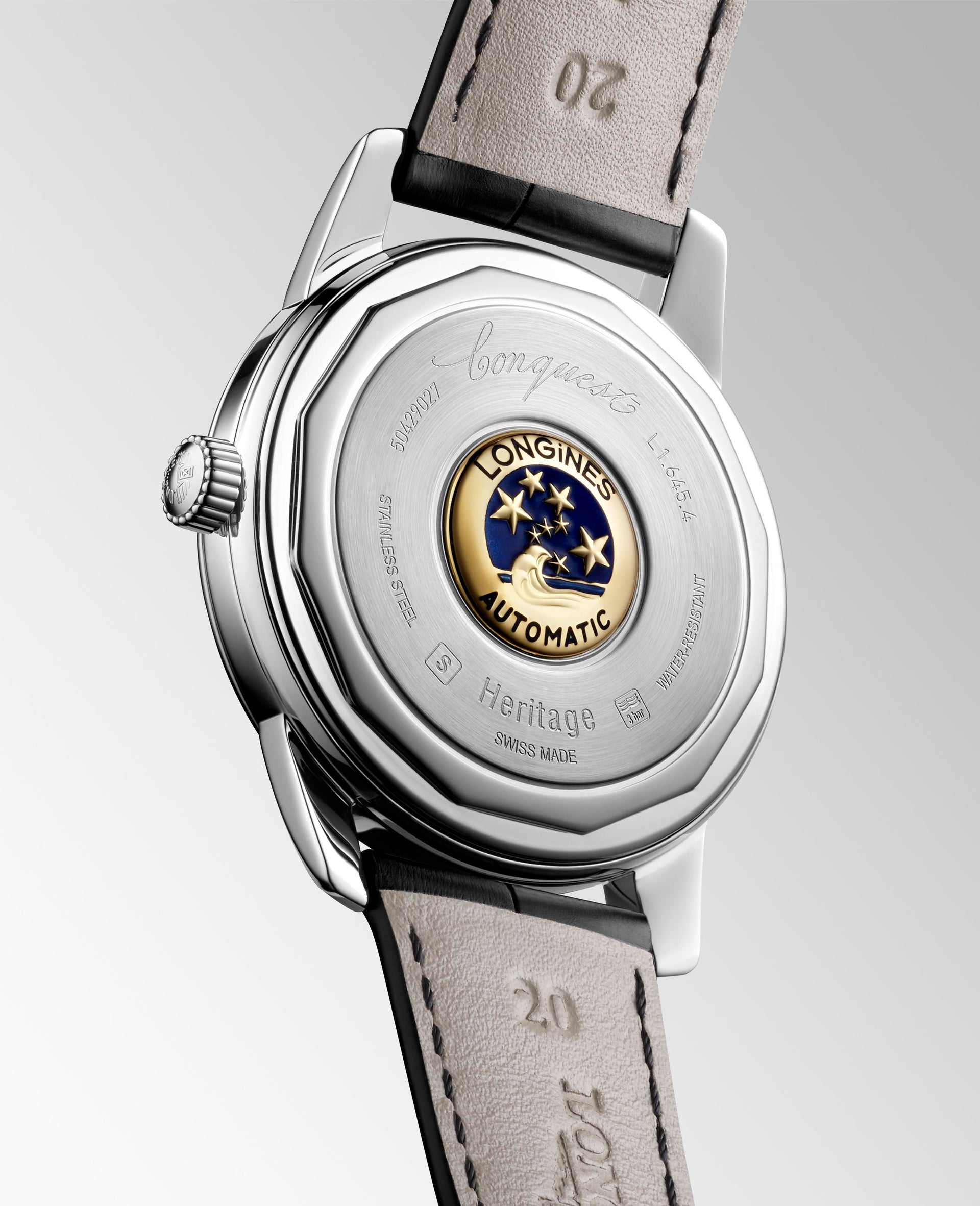 Longines Conquest Heritage Automatic (cadran argenté / 40 mm)