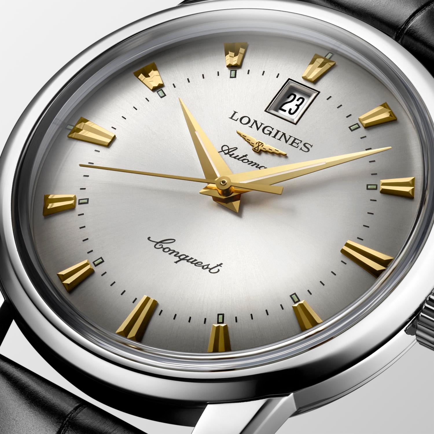 Longines Conquest Heritage Automatic (cadran argenté / 40 mm)