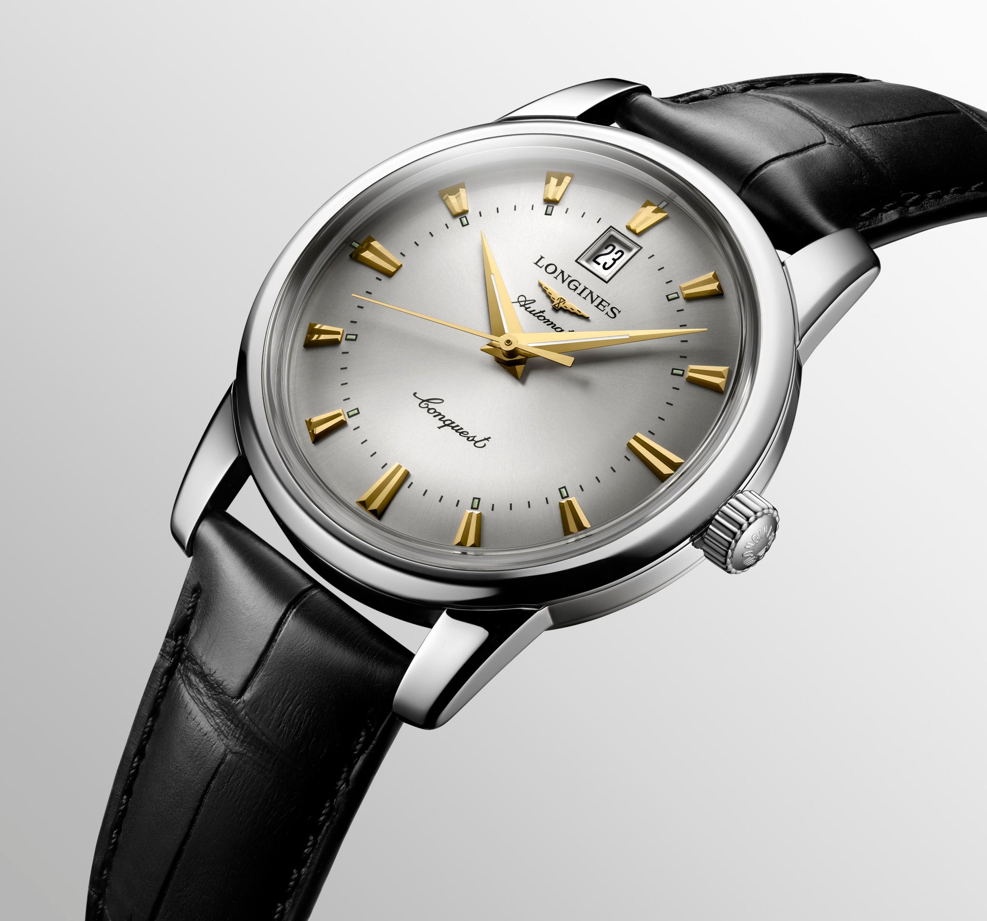Longines Conquest Heritage Automatic (cadran argenté / 40 mm)