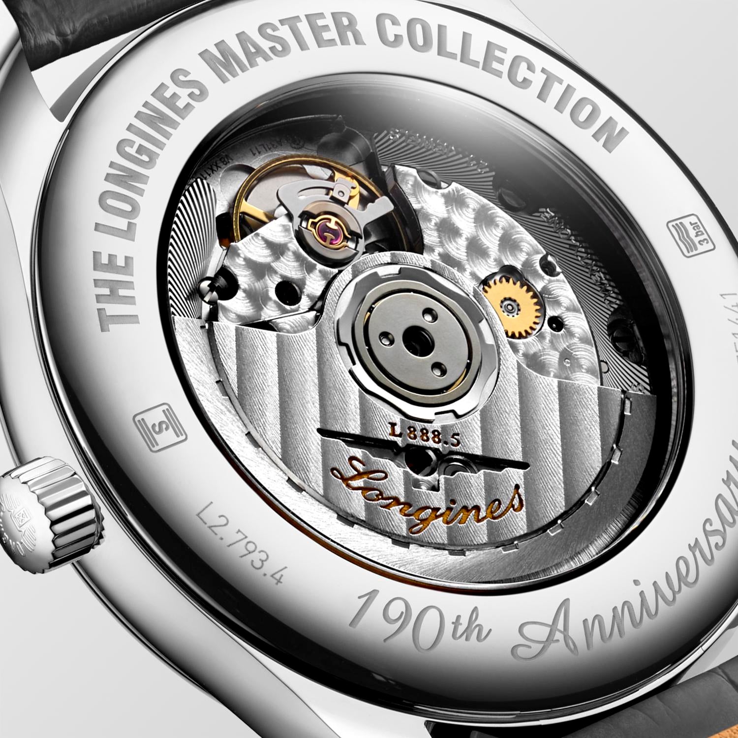 Longines Master Collection 190th Anniversary Automatic (Silver Dial / 40mm)