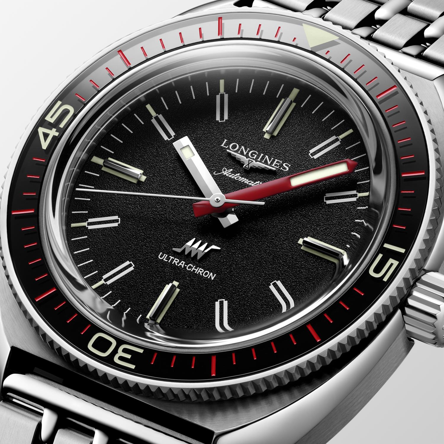 Longines Ultra-Chron Automatic (Cadran noir / 43mm)