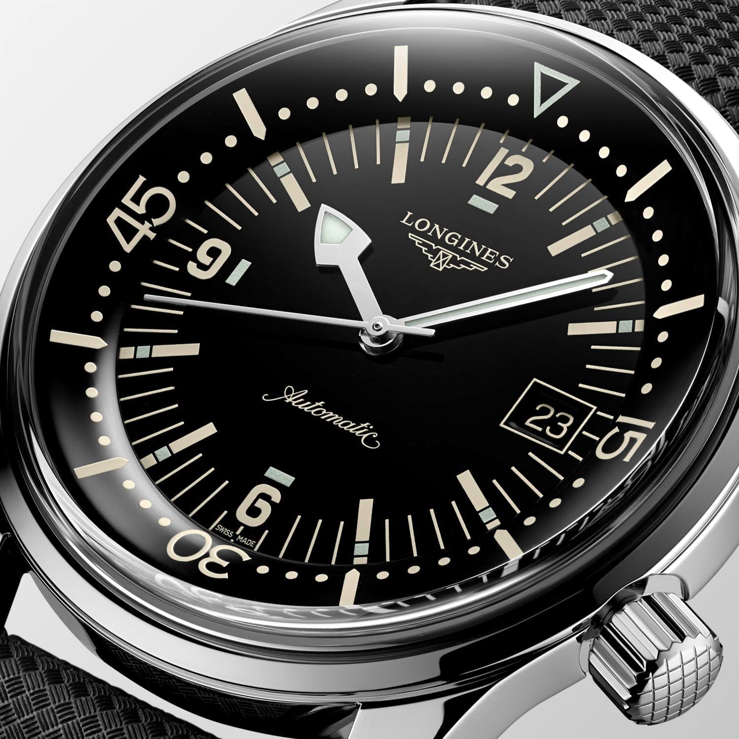Longines Legend Diver Automatic (Black Dial / 42mm)
