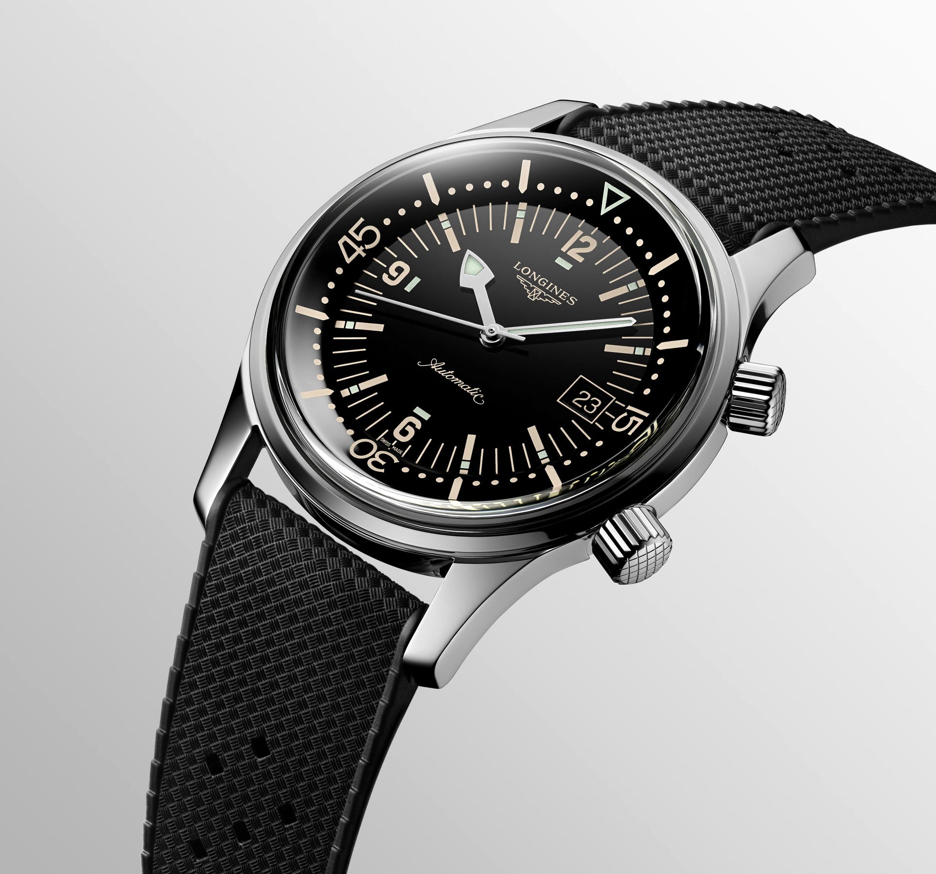 Longines Legend Diver Automatic (Black Dial / 42mm)