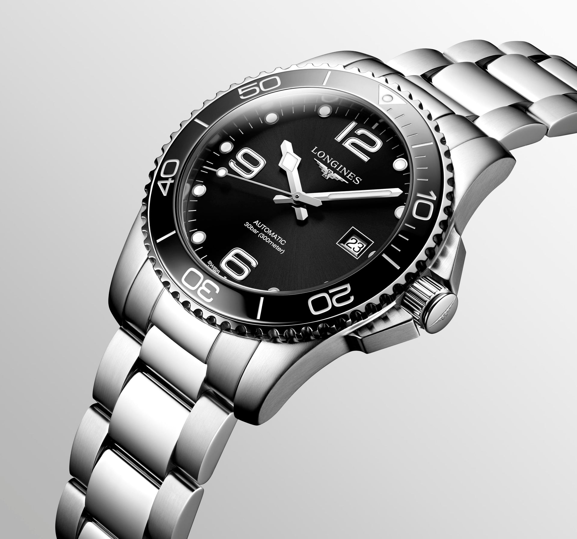 Longines HydroConquest Automatic (Black Dial / 43mm)
