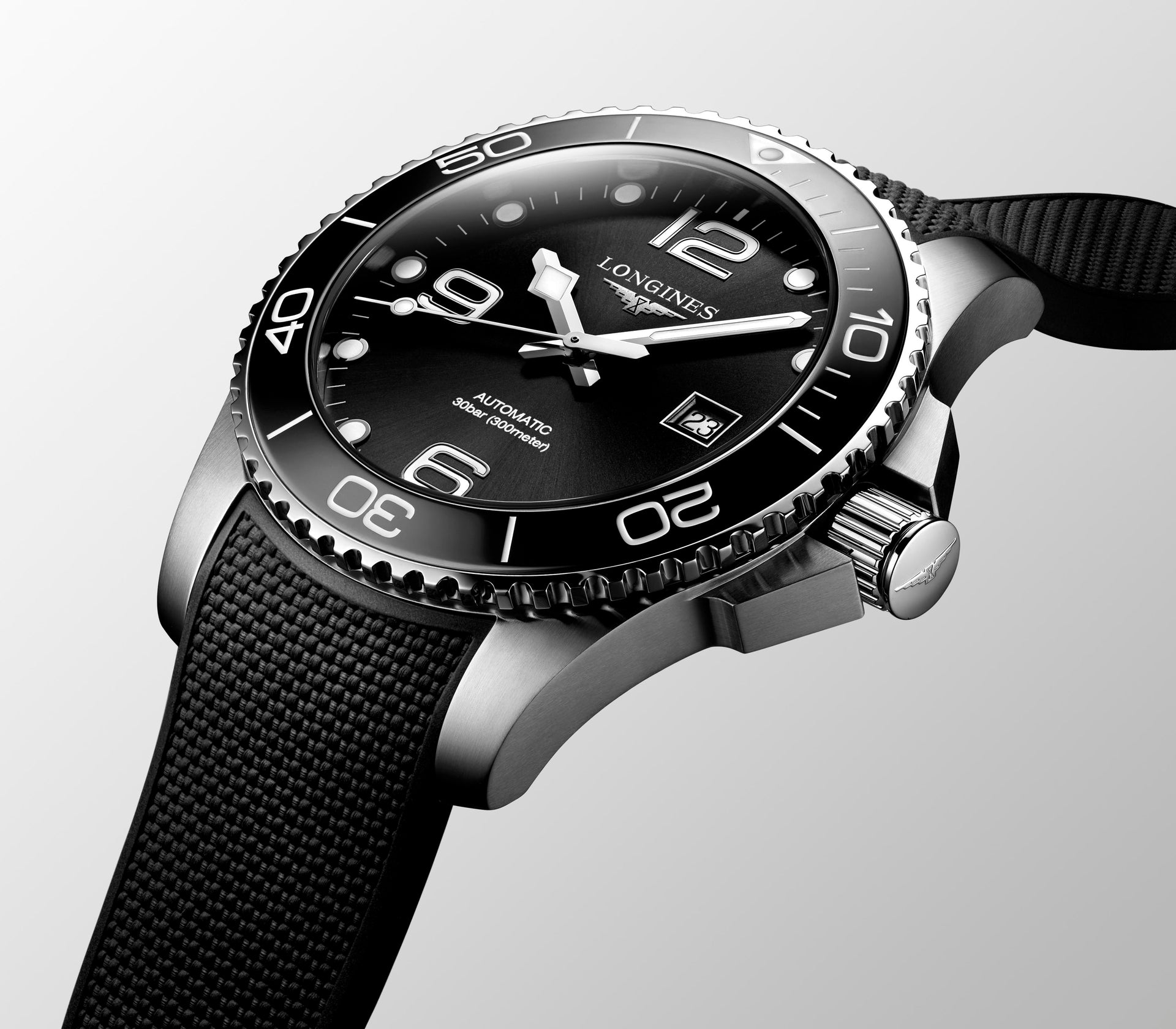 Longines HydroConquest Automatic (Black Dial / 43mm)