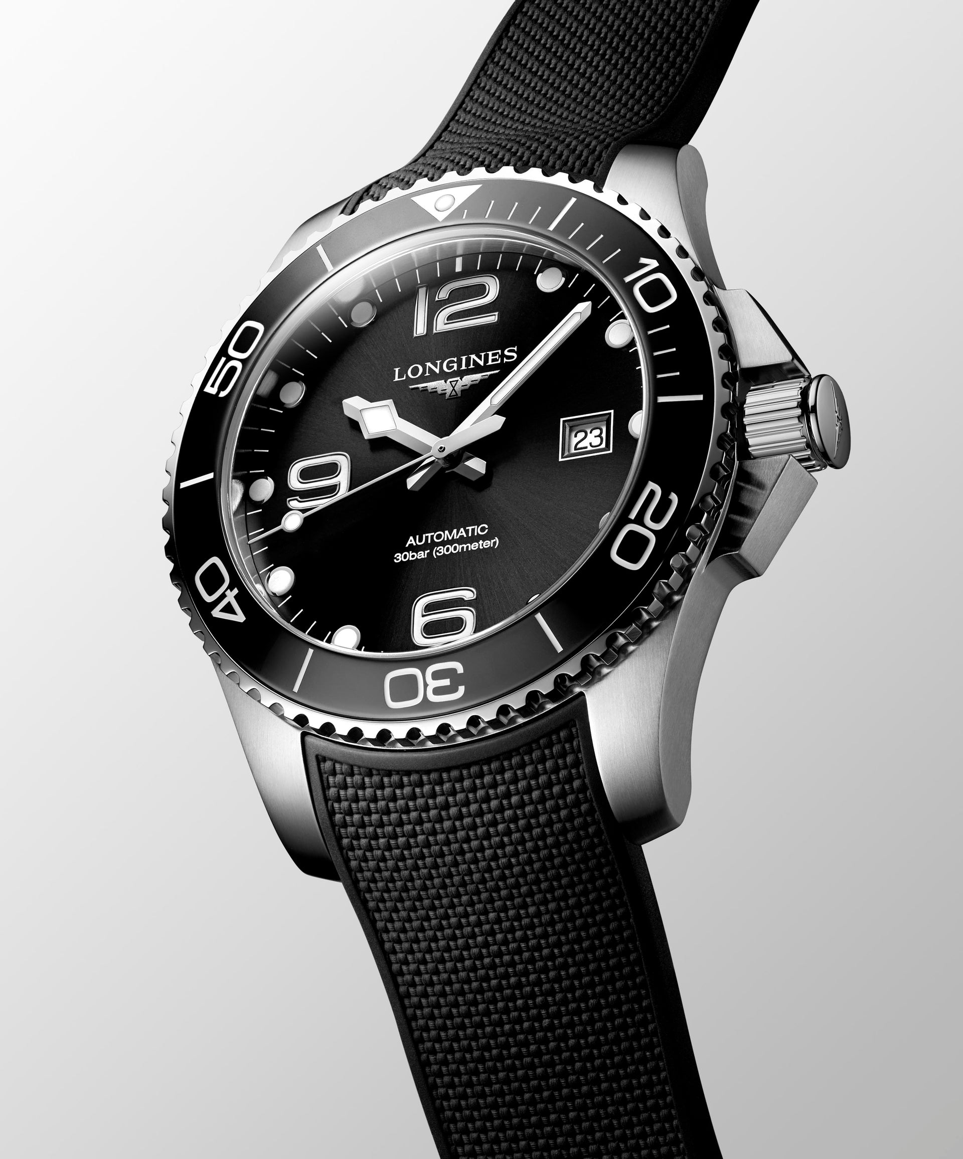 Longines HydroConquest Automatic (Black Dial / 43mm)