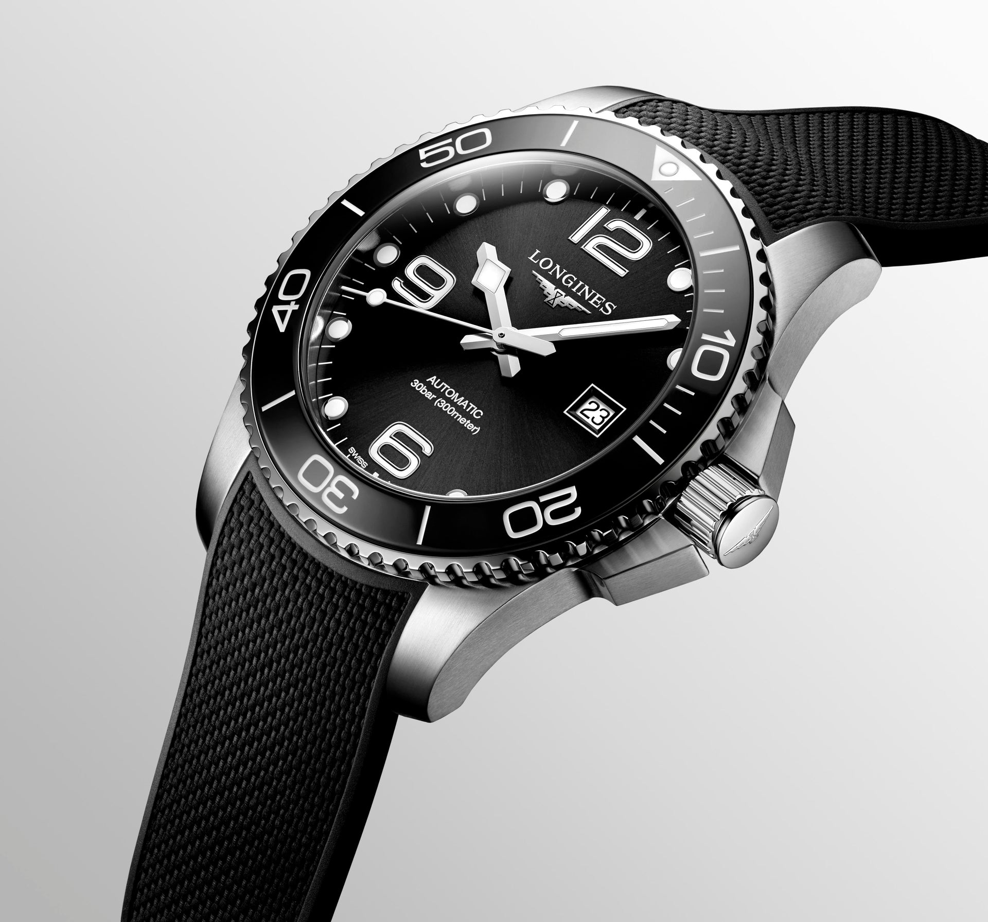 Longines HydroConquest Automatic (Black Dial / 43mm)
