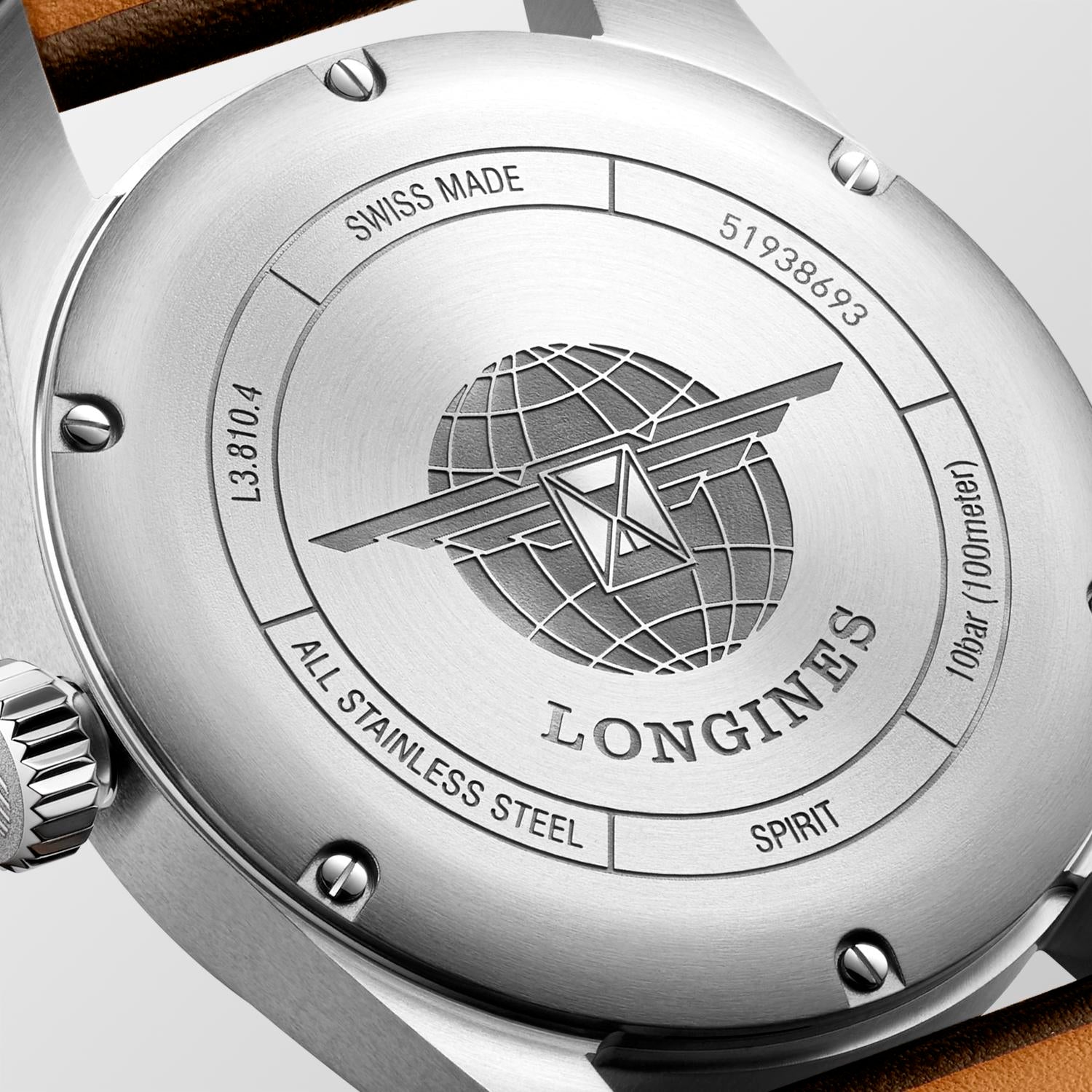 Longines Spirit Automatic (cadran noir / 40 mm)