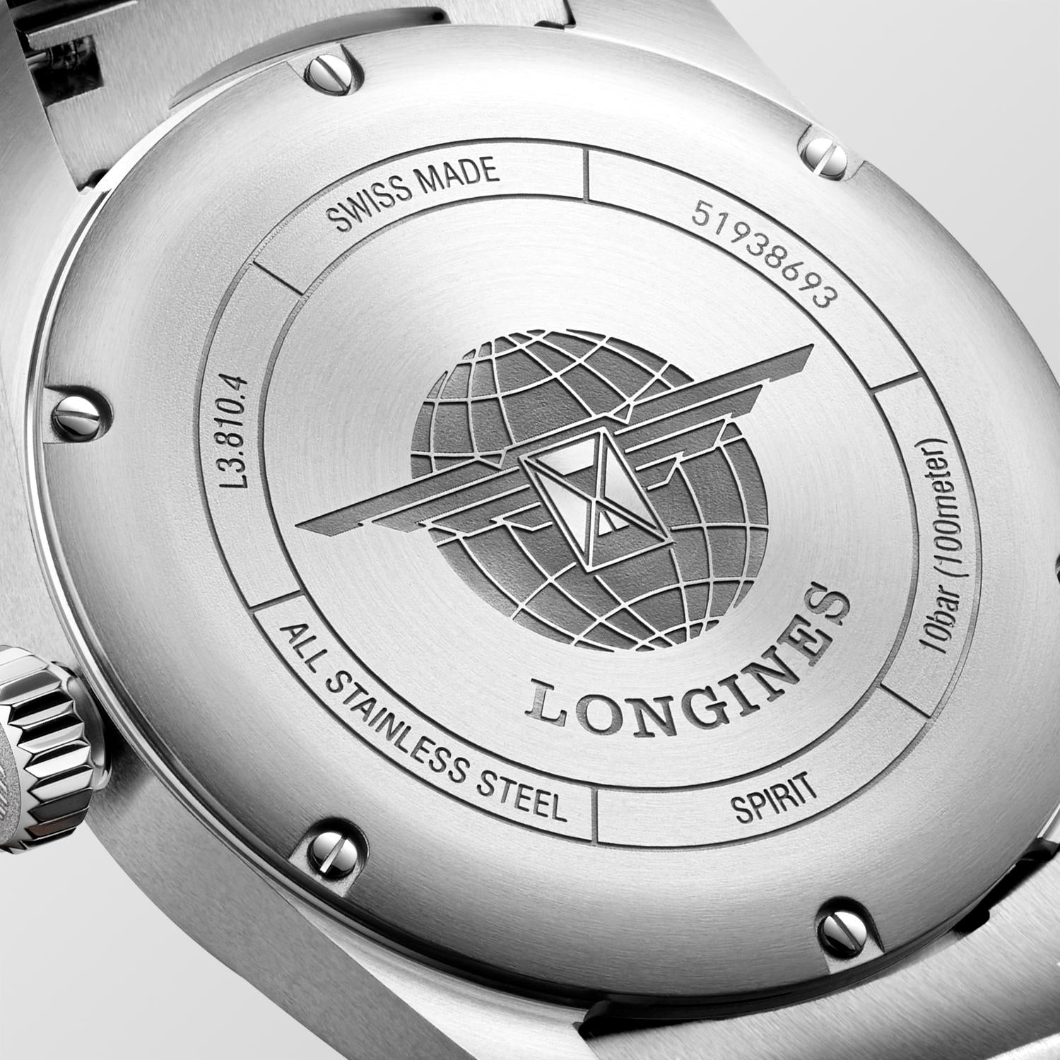 Longines Spirit Automatic (cadran noir / 40 mm)