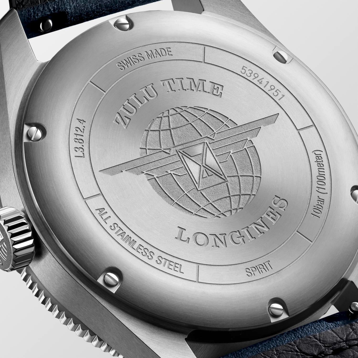 Longines Spirit Zulu Time Automatic (Blue Dial / 42mm)