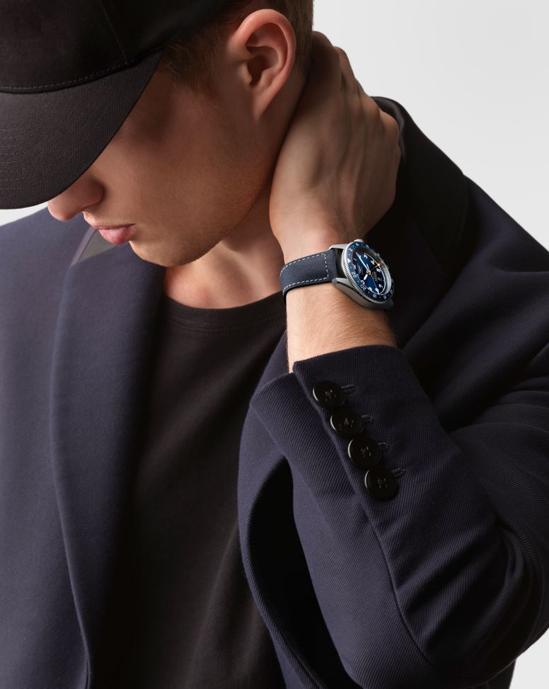 Longines Spirit Zulu Time Automatic (Blue Dial / 42mm)