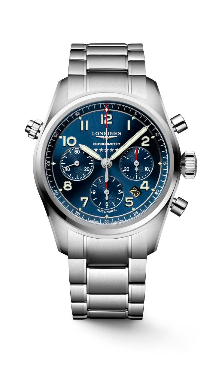Longines Spirit Automatic Chronograph (cadran bleu / 42 mm)