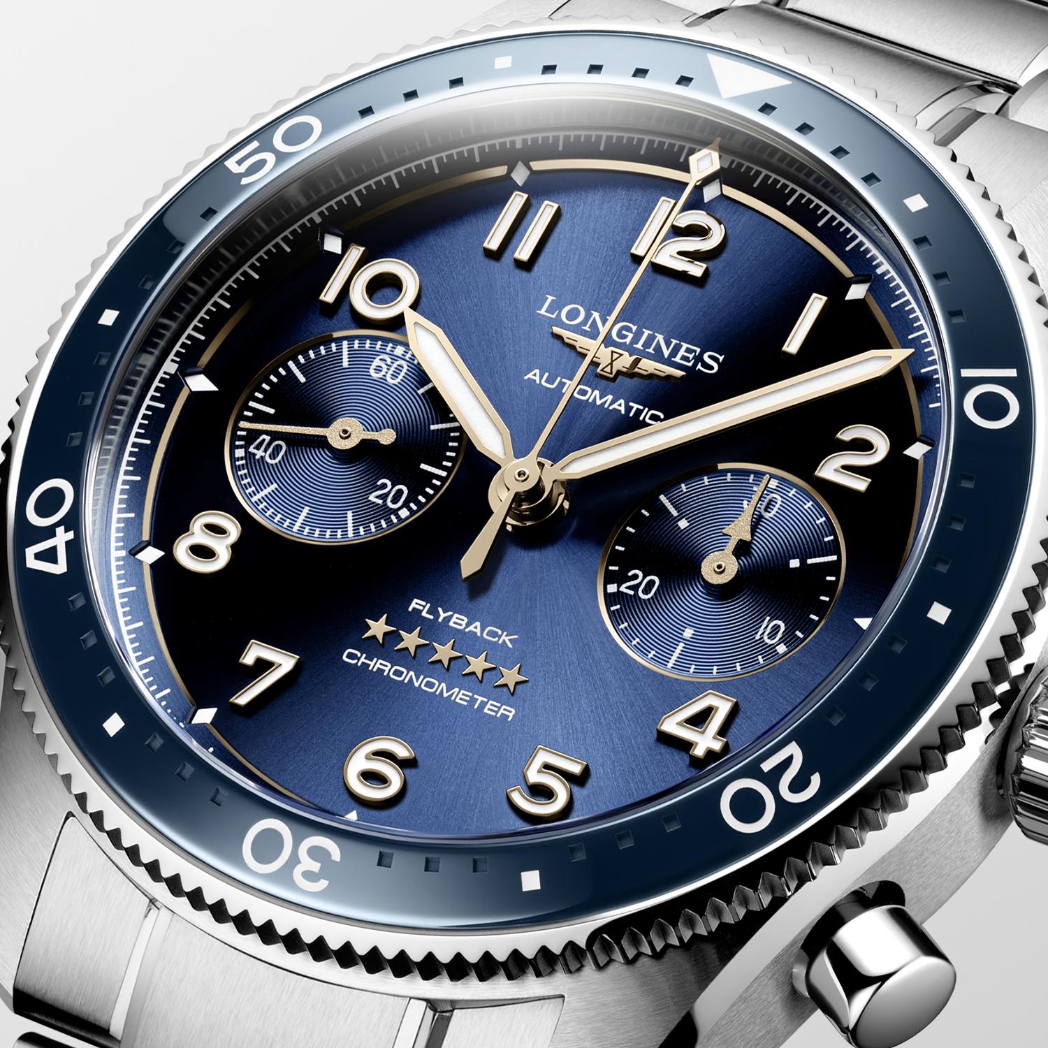 Longines Spirit Flyback Automatic (Cadran bleu / 42mm)