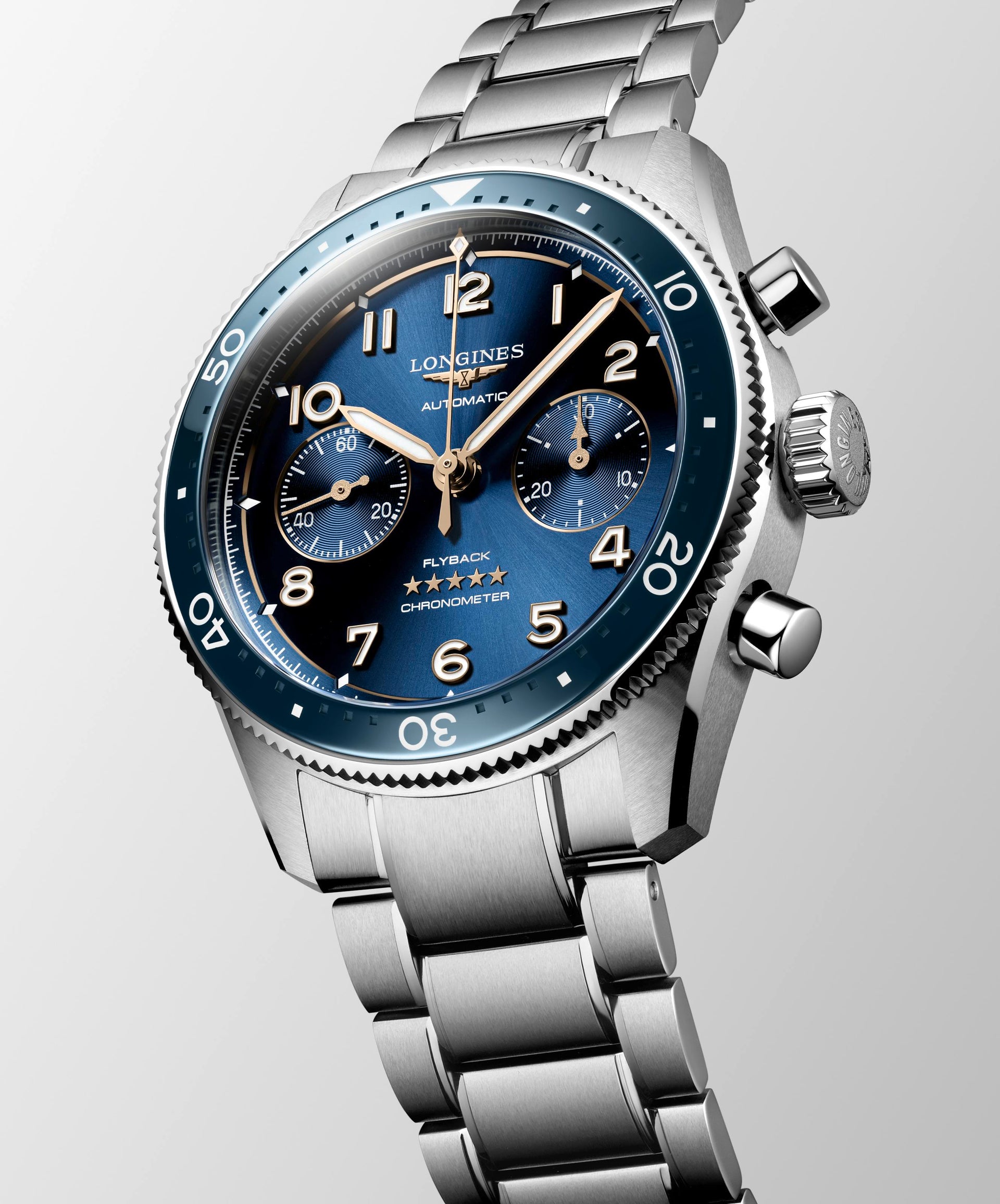 Longines Spirit Flyback Automatic (Cadran bleu / 42mm)