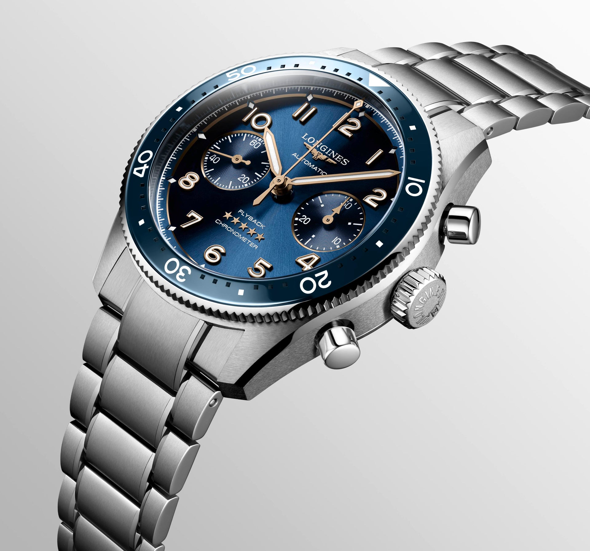 Longines Spirit Flyback Automatic (Cadran bleu / 42mm)