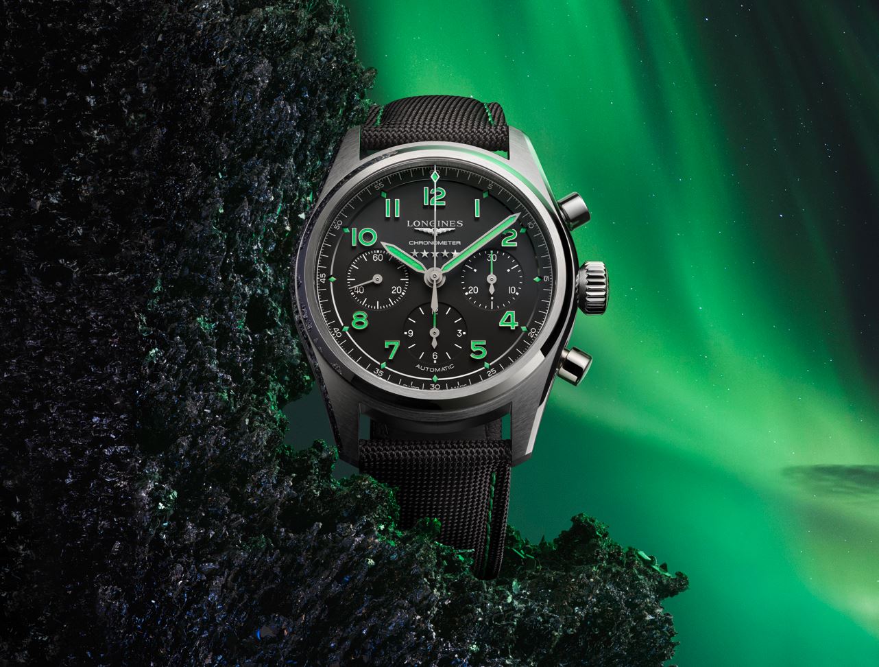 Longines Spirit Pioneer Chronographe Automatique (Cadran noir / 42mm)