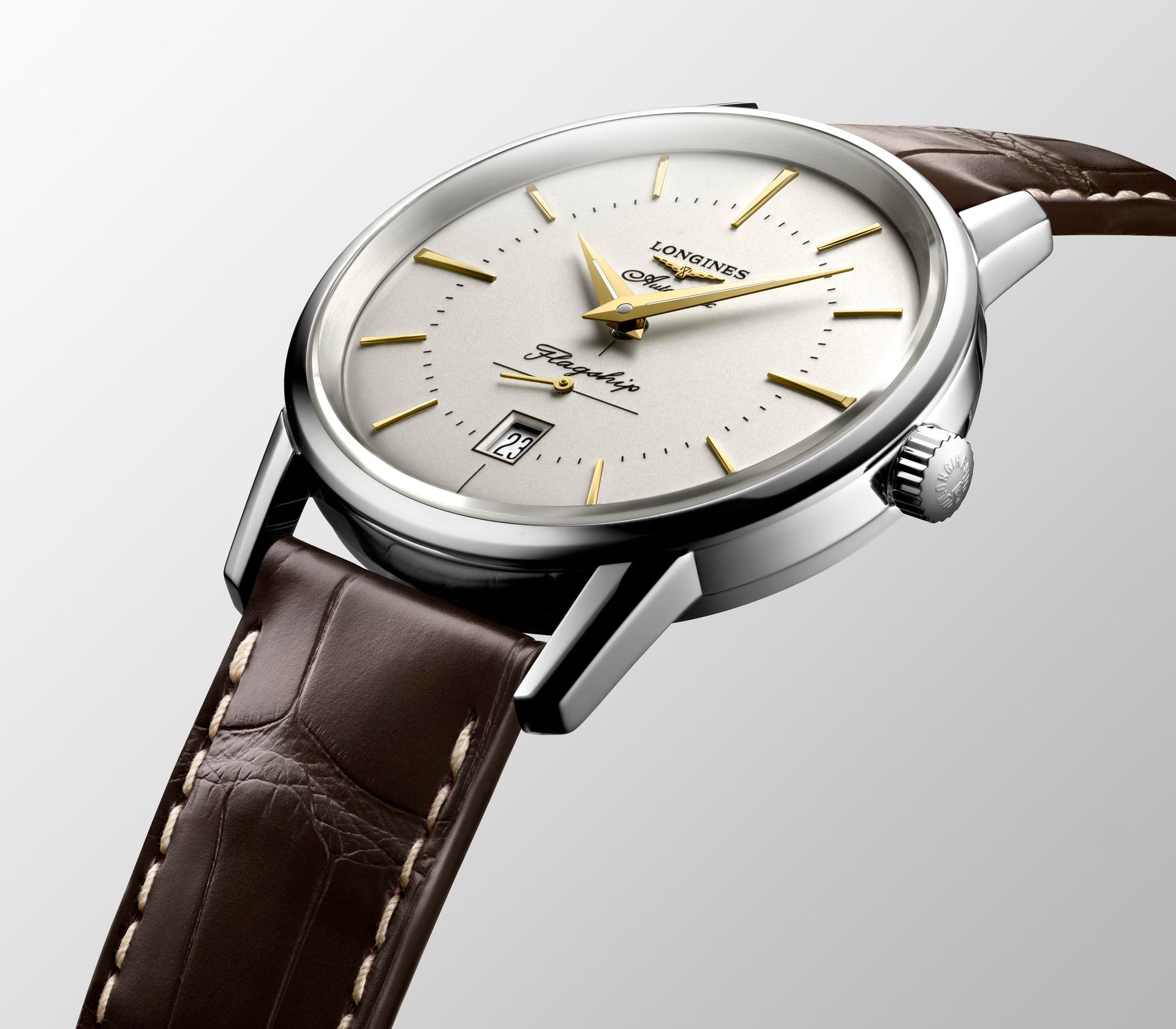 Longines Flagship Heritage Automatic (Cadran argenté / 38mm)