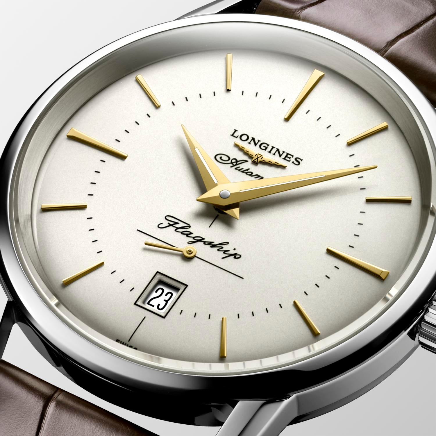 Longines Flagship Heritage Automatic (Silver Dial / 38mm)